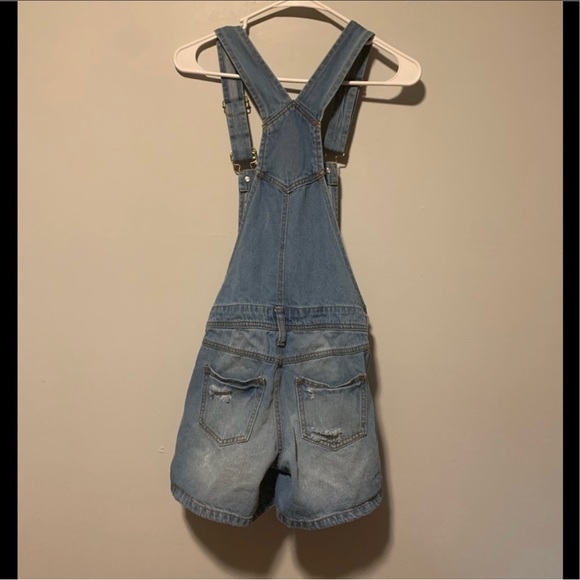 I.e.i. Distressed Shorts Overall - Picture 2 of 5